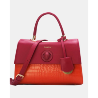 Sac à Main Style Vintage à Effet Croco 23B-5764