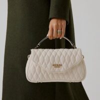 GUESS Sac à main Valla surpiqué