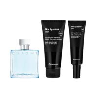 SKIN SYSTEME : MEN X AZZARO
Coffret eau de toilette et soins du visage rafraichissant
Ref : 103144091