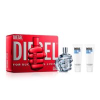 DIESEL ONLY THE BRAVE
Coffret eau de toilette et 2 gels douche